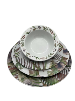 Service Vaisselle Fleur De Table 24 Pièces à 650dh