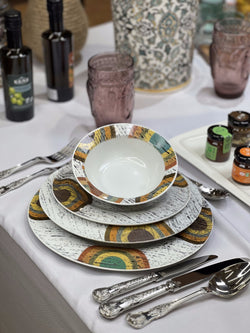 Service Vaisselle Fleur De Table 24 Pièces à 650dh